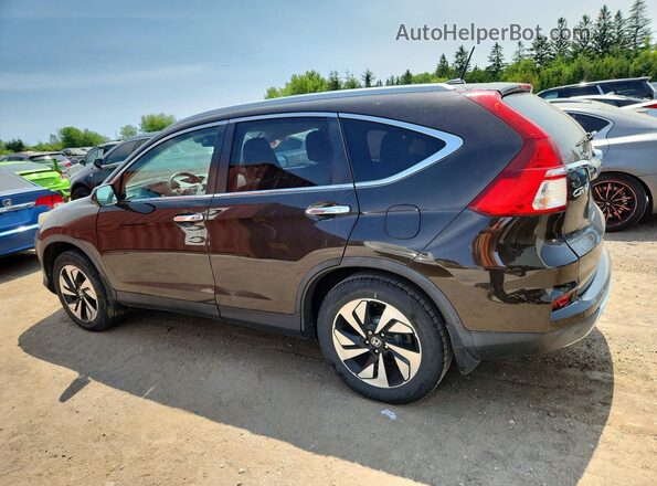 5J6RM4H96GL808281 2016 HONDA CR-V Black Tył lewy