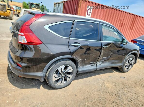 5J6RM4H96GL808281 2016 HONDA CR-V Black Tył prawy