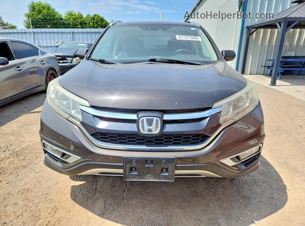 5J6RM4H96GL808281 2016 HONDA CR-V Black Widok z przodu