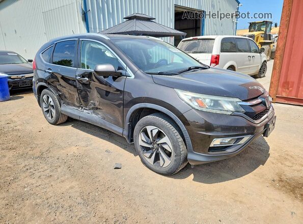 5J6RM4H96GL808281 2016 HONDA CR-V Black Przód prawy