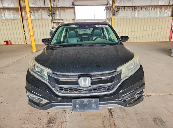 5J6RM4H97GL000439 2016 HONDA CR-V Black Vista de los asientos traseros