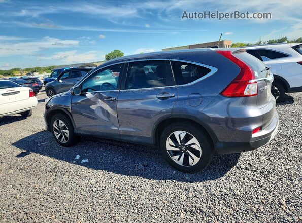 5J6RM4H97GL071785 2016 HONDA CR-V Серый Задняя левая четверть