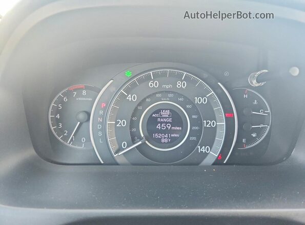 5J6RM4H97GL071785 2016 HONDA CR-V Серый Вид щитка приборов