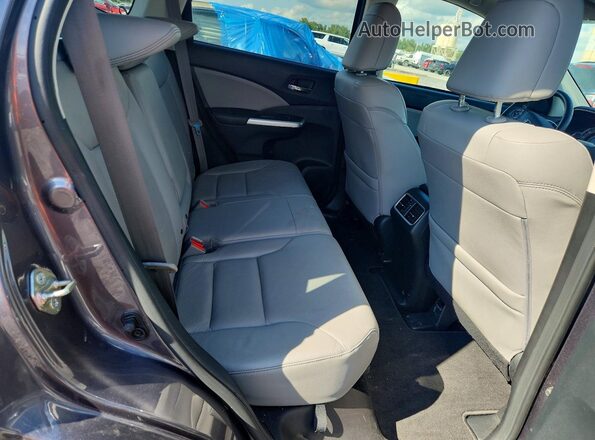5J6RM4H97GL071785 2016 HONDA CR-V Серый Вид задней части салона