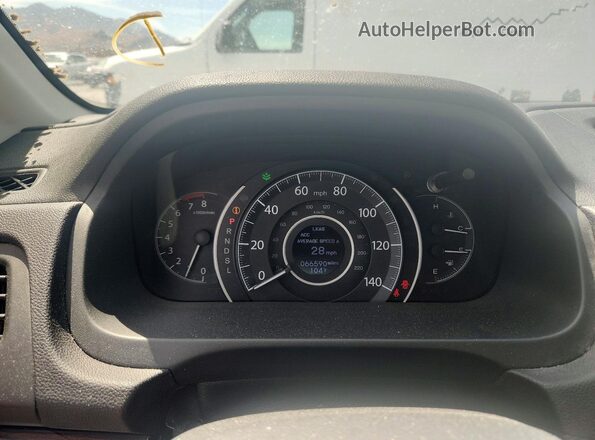 5J6RM4H98GL033157 2016 HONDA CR-V Silver Սարքավորումների վահանակի տեսք