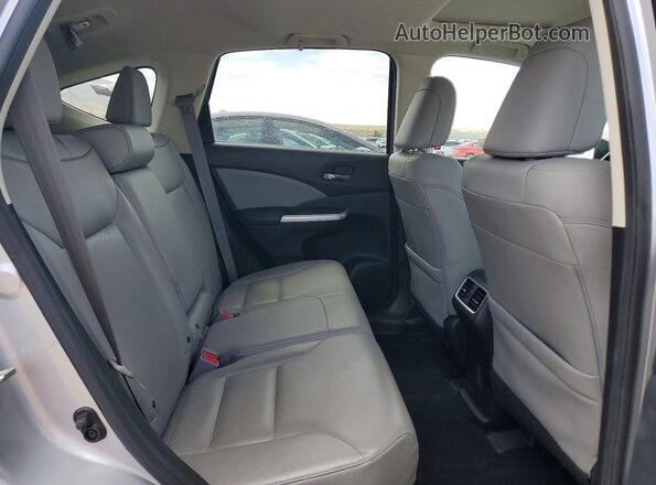 5J6RM4H98GL033157 2016 HONDA CR-V Silver Հետևի նստատեղերի տեսք