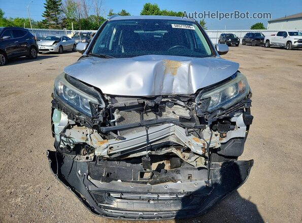 5J6RM4H98GL807164 2016 HONDA CR-V Silver Front view