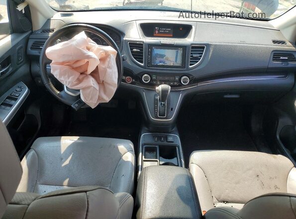 5J6RM4H99GL027836 2016 HONDA CR-V Blue Vista del salpicadero