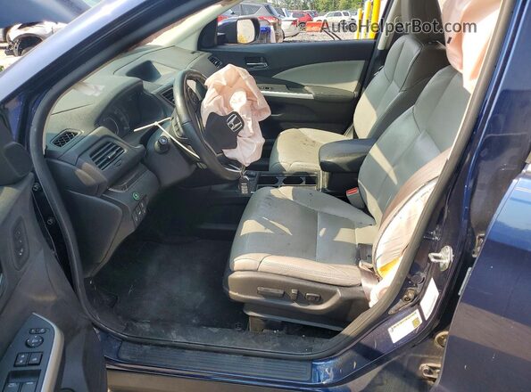 5J6RM4H99GL027836 2016 HONDA CR-V Blue Vista interior delantera