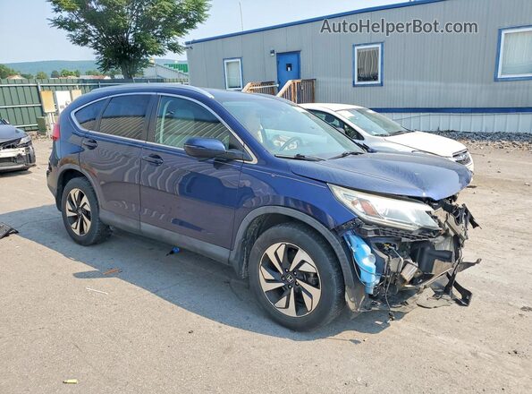 5J6RM4H99GL027836 2016 HONDA CR-V Blue Delantero derecho