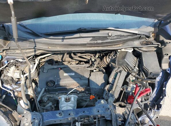5J6RM4H99GL027836 2016 HONDA CR-V Blue Vista del compartimento del motor