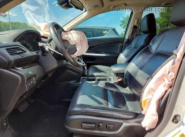 5J6RM4H99GL067964 2016 HONDA CR-V White Vista interior delantera