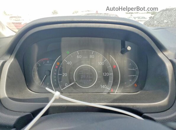 5J6RM4H99GL101028 2016 HONDA CR-V Silver Вид щитка приладів