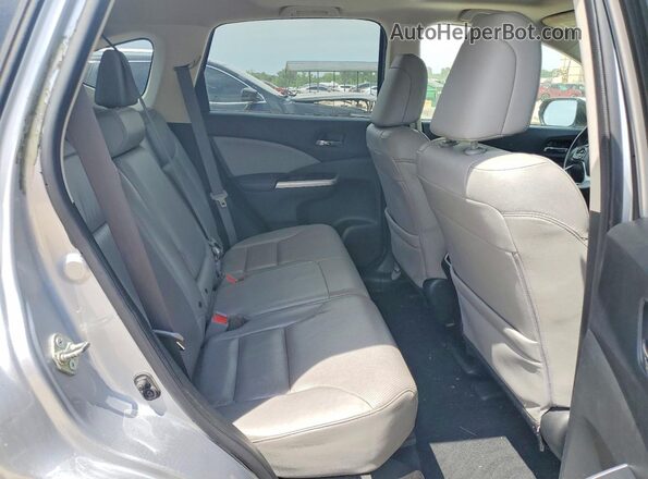 5J6RM4H99GL101028 2016 HONDA CR-V Silver Вид задніх сидінь