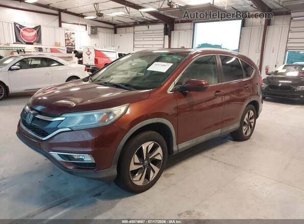 5J6RM4H9XGL006462 2016 HONDA CR-V Burgundy Передня ліва чверть