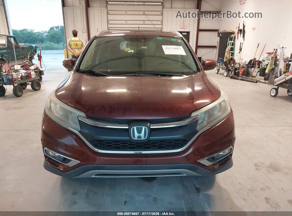 5J6RM4H9XGL006462 2016 HONDA CR-V Burgundy Вид щитка приладів