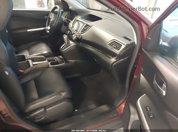 5J6RM4H9XGL006462 2016 HONDA CR-V Burgundy Вид салону спереду
