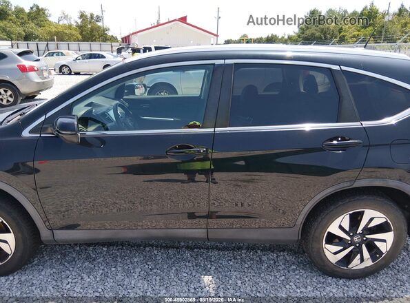 5J6RM4H9XGL101829 2016 HONDA CR-V Черный Панорамный вид салона 360°
