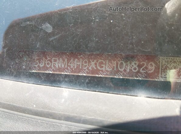 5J6RM4H9XGL101829 2016 HONDA CR-V Черный Вид подкапотного пространства