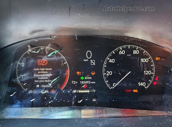 5J6RS3H42PL006170 2023 HONDA CR-V Gray Widok zestawu wskaźników
