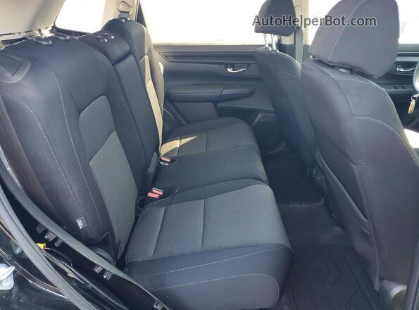 5J6RS3H46PL000355 2023 HONDA CR-V Black Widok wnętrza z tyłu