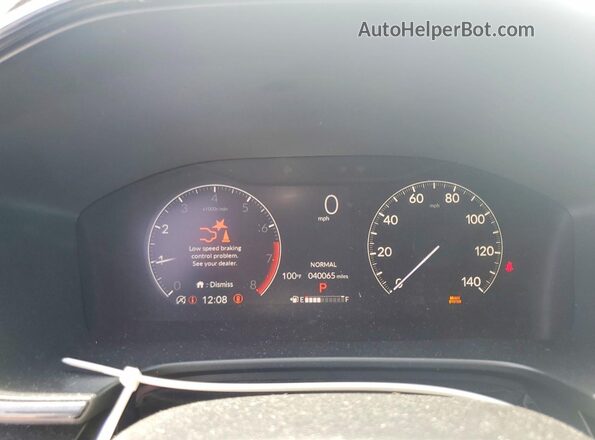 5J6RS3H73RL000777 2024 HONDA CR-V Silver Vista del cuadro de instrumentos