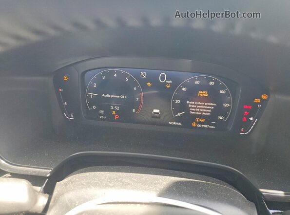 5J6RS3H74TL010144 2026 HONDA CR-V Silver Vista del cuadro de instrumentos