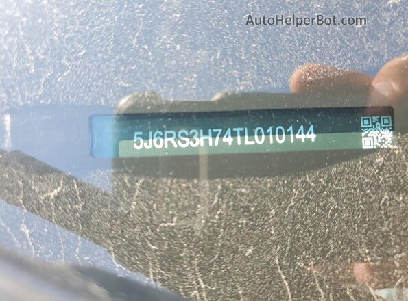 5J6RS3H74TL010144 2026 HONDA CR-V Silver Vista del compartimento del motor