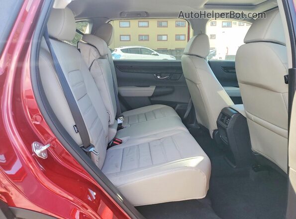 5J6RS3H76TL008153 2026 HONDA CR-V Burgundy Vista de los asientos traseros