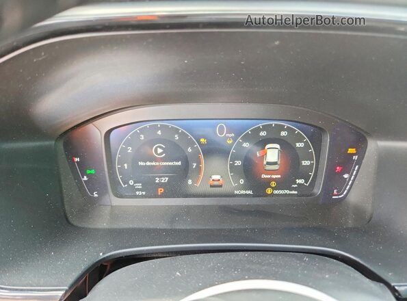 5J6RS3H77TL006959 2026 HONDA CR-V Gray Widok zestawu wskaźników