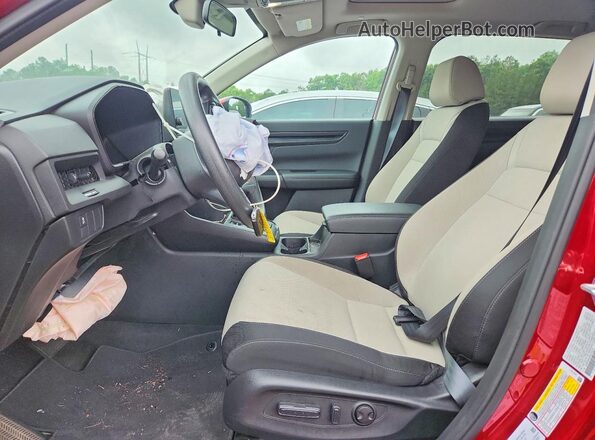 5J6RS4H45RL010237 2024 HONDA CR-V Red Widok wnętrza z przodu