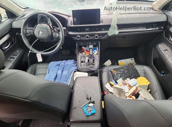 5J6RS4H70SL000103 2025 HONDA CR-V Серый Вид панели приборов
