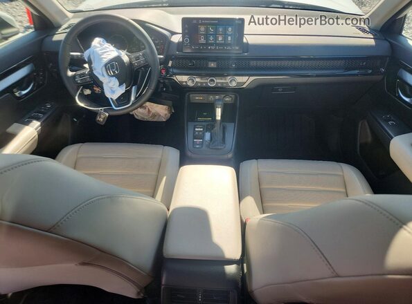 5J6RS4H75PL010908 2023 HONDA CR-V White Вид панелі приладів