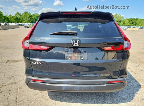 5J6RS4H7XPL008281 2023 HONDA CR-V Black Вид ззаду