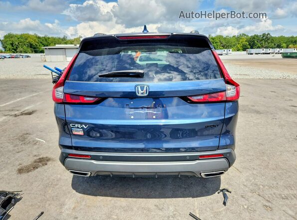 5J6RS5H81RL007408 2024 HONDA CR-V Blue Widok z tyłu
