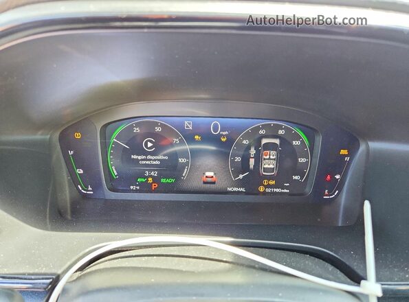 5J6RS5H84TL005255 2026 HONDA CR-V Black Вид щитка приладів