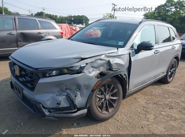 5J6RS6H55RL000697 2024 HONDA CR-V Gray Vista tres cuartos delantera izquierda