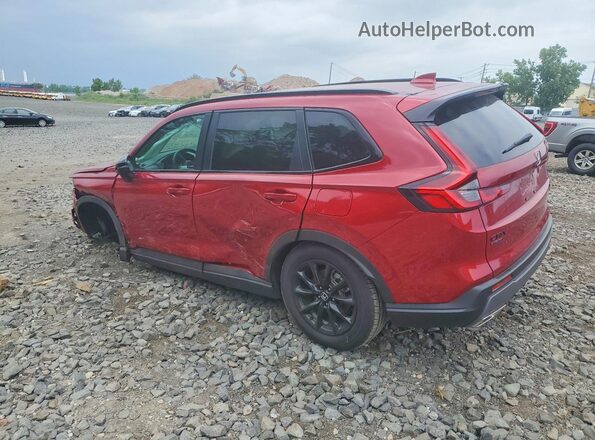 5J6RS6H5XTL009886 2026 HONDA CR-V Бордовый Задняя левая четверть