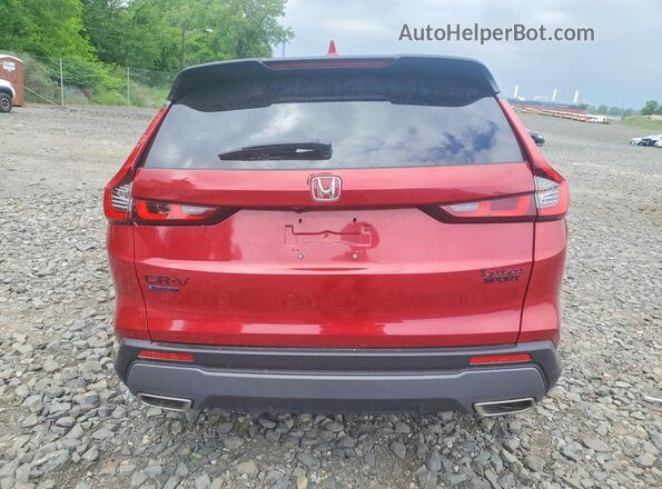 5J6RS6H5XTL009886 2026 HONDA CR-V Бордовый Вид сзади