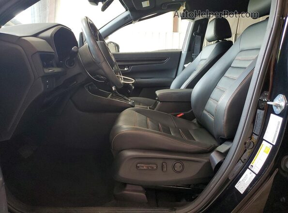 5J6RS6H80RL009740 2024 HONDA CR-V Black Widok wnętrza z przodu