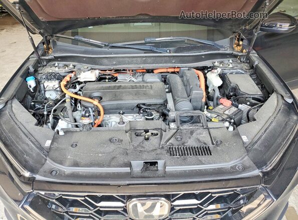 5J6RS6H80RL009740 2024 HONDA CR-V Black Widok komory silnika
