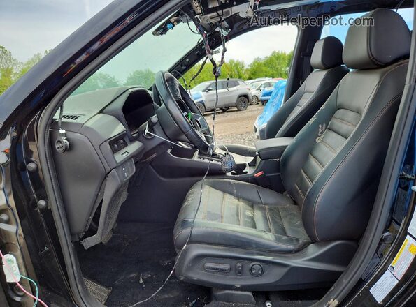 5J6RS6H81RL005423 2024 HONDA CR-V Black Вид салону спереду