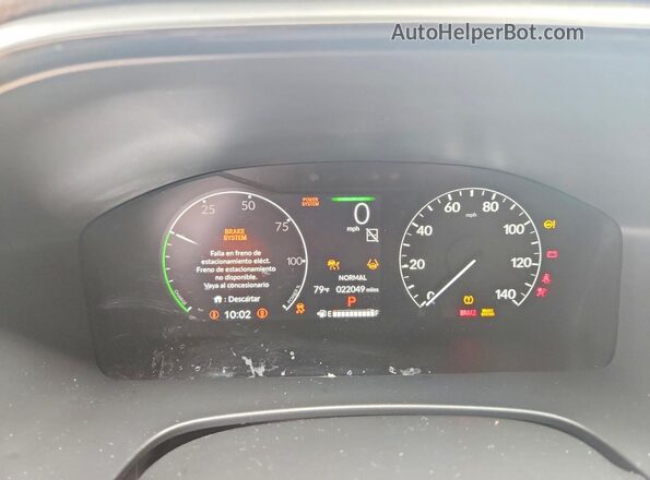 5J6RS6H82SL041272 2025 HONDA CR-V Черный Вид щитка приборов