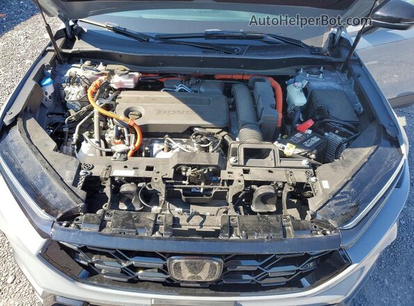5J6RS6H84SL039717 2025 HONDA CR-V Gray Vista del compartimento del motor