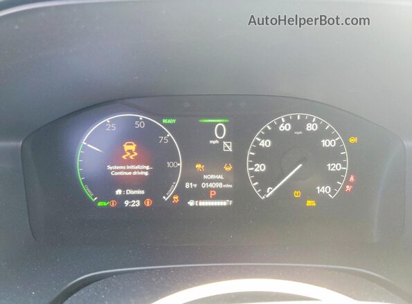 5J6RS6H84SL039717 2025 HONDA CR-V Gray Vista del cuadro de instrumentos