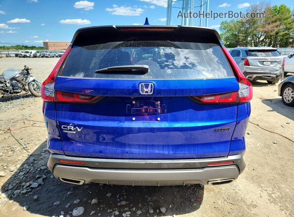 5J6RS6H85RL015646 2024 HONDA CR-V Blue Widok z tyłu