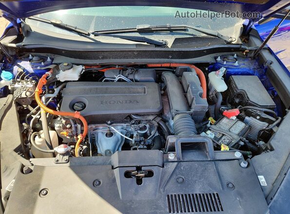 5J6RS6H85RL015646 2024 HONDA CR-V Blue Widok komory silnika