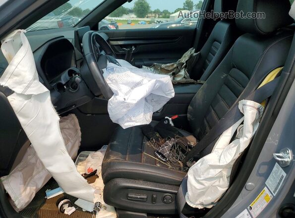 5J6RS6H8XSL000341 2025 HONDA CR-V Gray Front interior view