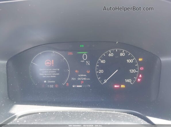 5J6RS6H90PL084511 2023 HONDA CR-V White Widok tylnych siedzeń