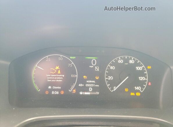 5J6RS6H91SL019028 2025 HONDA CR-V Gray Widok zestawu wskaźników
